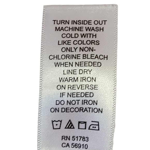 Maurices ivory black long-sleeved sheer blouse  top - Picture 11 of 11